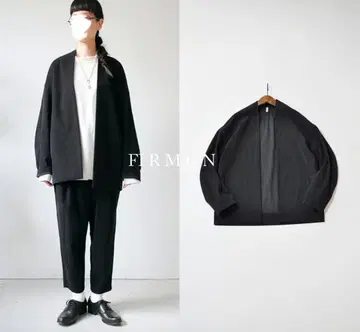 새상품급 FIRMUM  폴리에스테르 경편 코듀로이 가디건