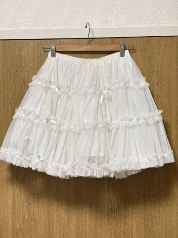 Angelic Pretty 파니에 스커트 튤 레이스