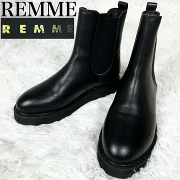미사용급 REMME 레메 사이드 고어 부츠 첼시 부츠 MMN 별주 36