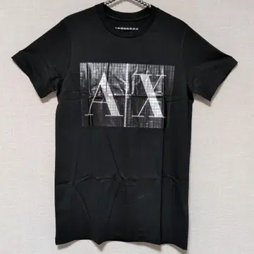ARMANI EXCHANGE 블랙 AX BOX 로고 택 포함 새상품
