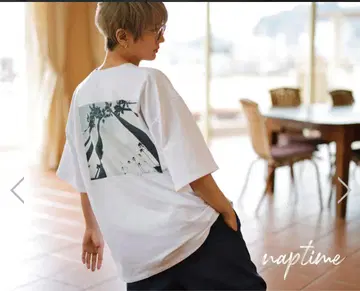 Nissy naptime 포토 프린트 BIG T셔츠
