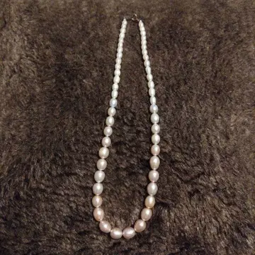담수 펄 목걸이 약 42cm