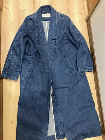 레이빔즈 데님 코트