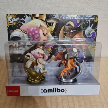 스플래툰 히메 이이다 amiibo 2체 세트 Amazon 한정품 포함