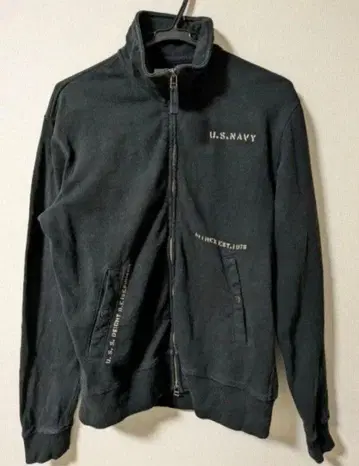 아비렉스 스탠드 지퍼 자켓 유즈드