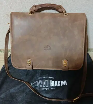 SILVANO BIAGINI 실바노 비아지니 가죽 비즈니스 백