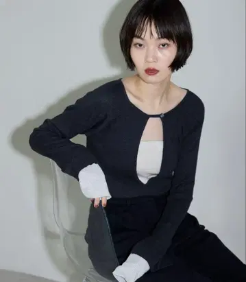 leimn 딥 V넥 상의