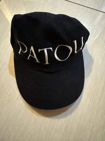 PATOU 블랙 캡 XS-S 모자