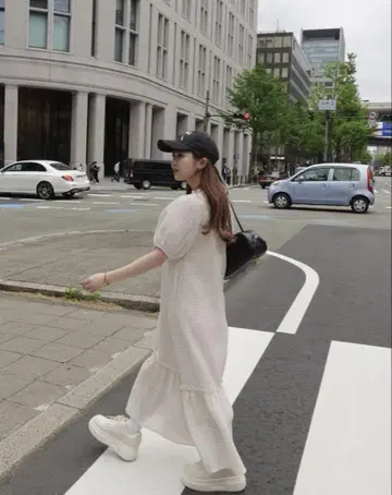 쥬멜로 드리미 체크 원피스 jumelle