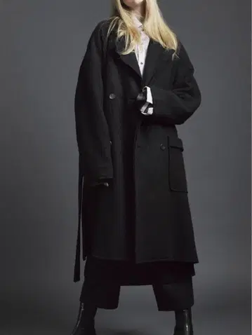 The viridi anne 리버서블 울 코트