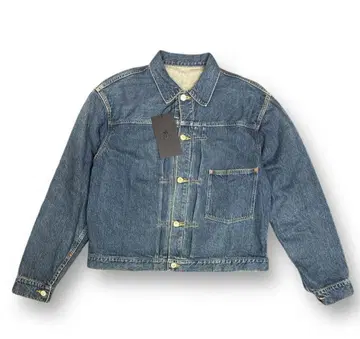 ( 미사용 ) URU 데님 자켓 빈티지 워시