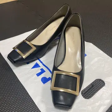 스퀘어토 펌프스 블랙