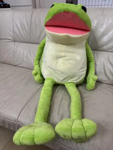 [ 새상품 ] 멍청이 개구리 초초 울트라 BIG 봉제 인형 80cm