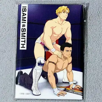 브레이번 DDT 프로레슬링 콜라보 캔뱃지 이사미 스미스 C