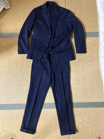 COMME CA MEN 셋업 네이비 S