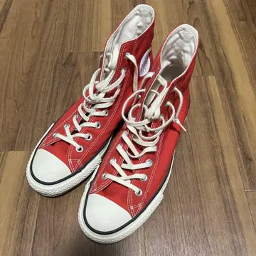 converse canvas all star j hi red