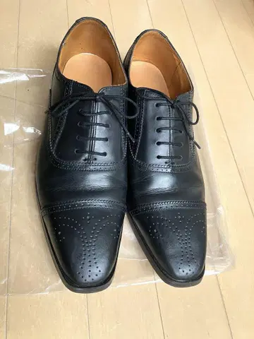 가죽 신발 블랙 26.5cm