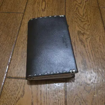 캐서린 햄넷 런던] 이단 접이식 지갑 블랙