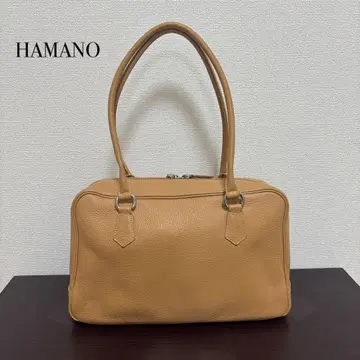 HAMANO 에비 보스턴 백 가죽 백 하마노 가죽 공예