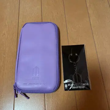 BTS JAPAN FC 파우치 키링 세트
