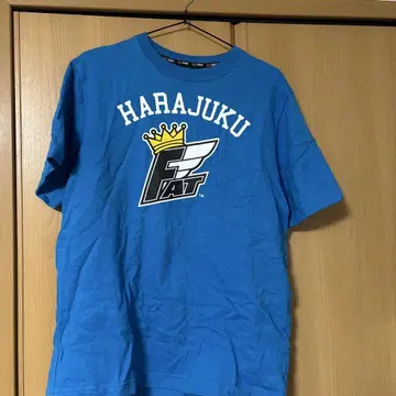 HARAJUKU FAT 티셔츠 파랑