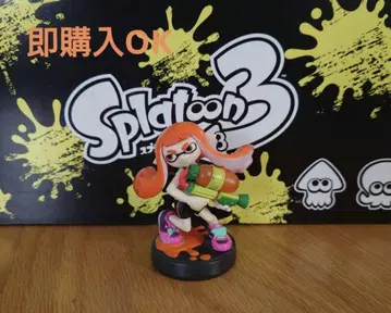 스플래툰 amiibo 걸 오렌지 초기화됨