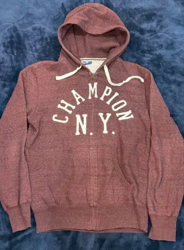 champion 지퍼 후드티