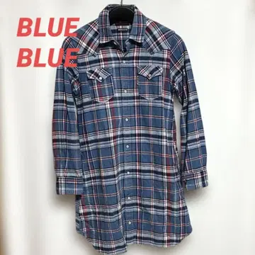 BLUE BLUE/블루블루 indigo dye 셔츠 원피스