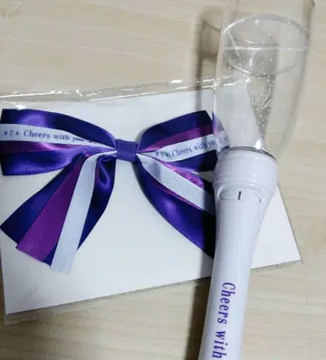 니지산지 후와 미나토 Cheers with you 응원봉
