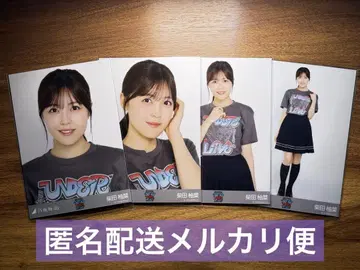 노기자카46 시바타 유나 39thSG 언더 라이브 T셔츠 브로마이드 3