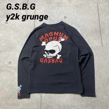 G.S.B.G y2k gruge gkull long sleeve tee