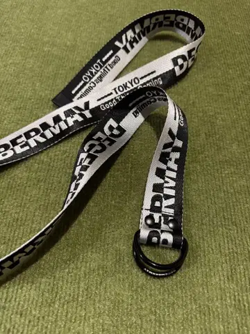 DEBERMAY 로고 프린트 벨트