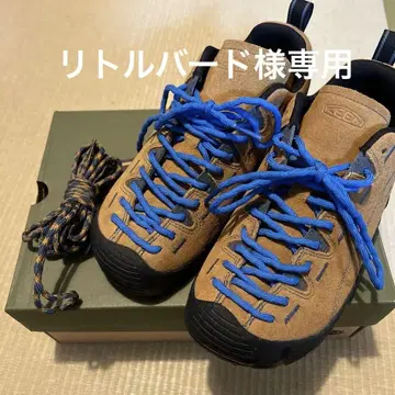 KEEN JASPER 클라이밍 신발 브라운/블루 24cm