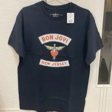 BON JOVI 블랙 T셔츠 L 사이즈