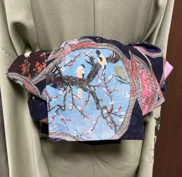 어른용 병오대, 일본화 패턴 리버서블 길이감 있음