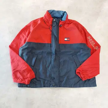 타미힐피거 자켓 블루종 구제 의류 플래그 XL 빨간색 네이비 16500