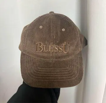 BlessU 코듀로이 캡 브라운