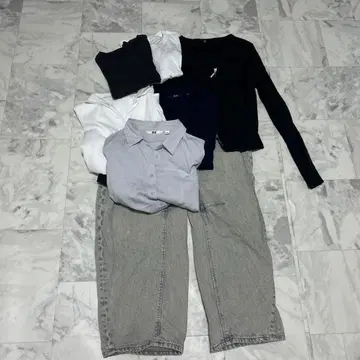 묶음 판매 UNIQLO GU 등 모노톤 7점
