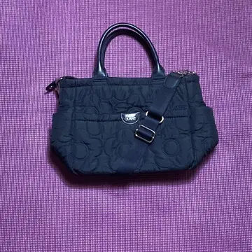 MARY QUANT 블랙 숄더백