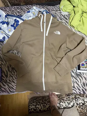 THE NORTH FACE 리어뷰 풀 지퍼 후디