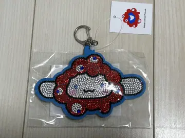 산리오 시나모롤 반짝이는 가죽 키링 미야쿠미야쿠 오사카 간사이 박람회