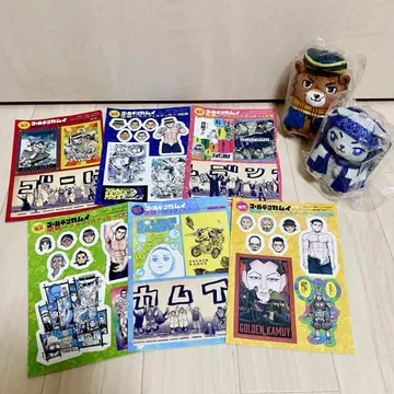 골든 카무이 스티커&마스코트 세트