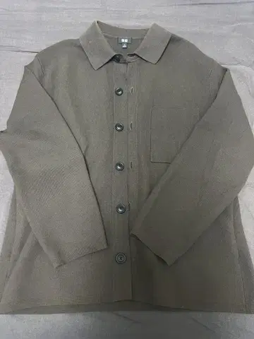 UNIQLO 유니클로 밀라노 리브 셔츠 가디건