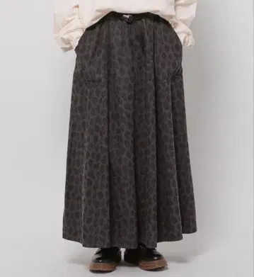 니코앤드 벨트 플레어 스커트