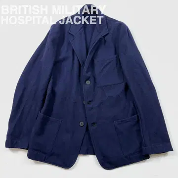 BRITISH MILITARY 영국군 호스피탈 자켓 네이비