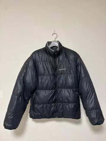 몽벨 블랙 다운 자켓 L