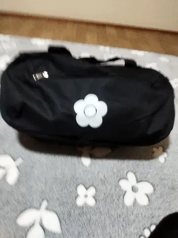 꽃무늬 보스턴 백 대용량