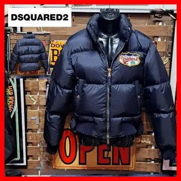 Dsquared2 와펜 다운 자켓 46 네이비