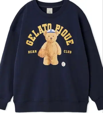 젤라또피케 gelato pique 스포티 베어 쭈리 풀오버