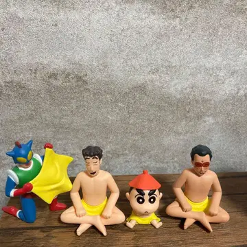 짱구는 못말려(크레용 신짱) 피규어 세트 4개